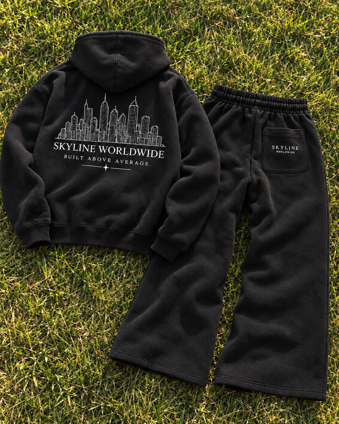 JET BLACK Skyline Worldwide set back view on grass